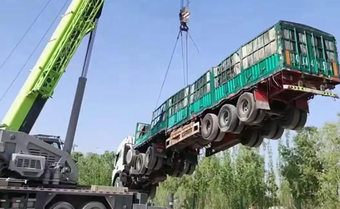 寿光道路脱困救援案例